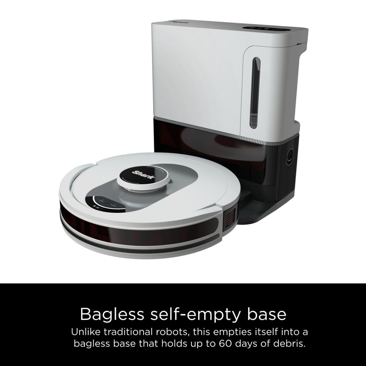 Shark AI Ultra Voice Control Robot Vacuum with Matrix Clean Navigation, Home Mapping, 60-Day Capacity, XL Self-Empty Base for Homes with Pets, Carpet & Hard Floors Shark