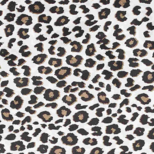 Betsey Johnson - Queen Bed Sheets, Satin Bedding Set with Matching Pillowcases, Wrinkle & Fade Resistant, Silky Smooth for Healthy Hair (Leopard) Betsey Johnson