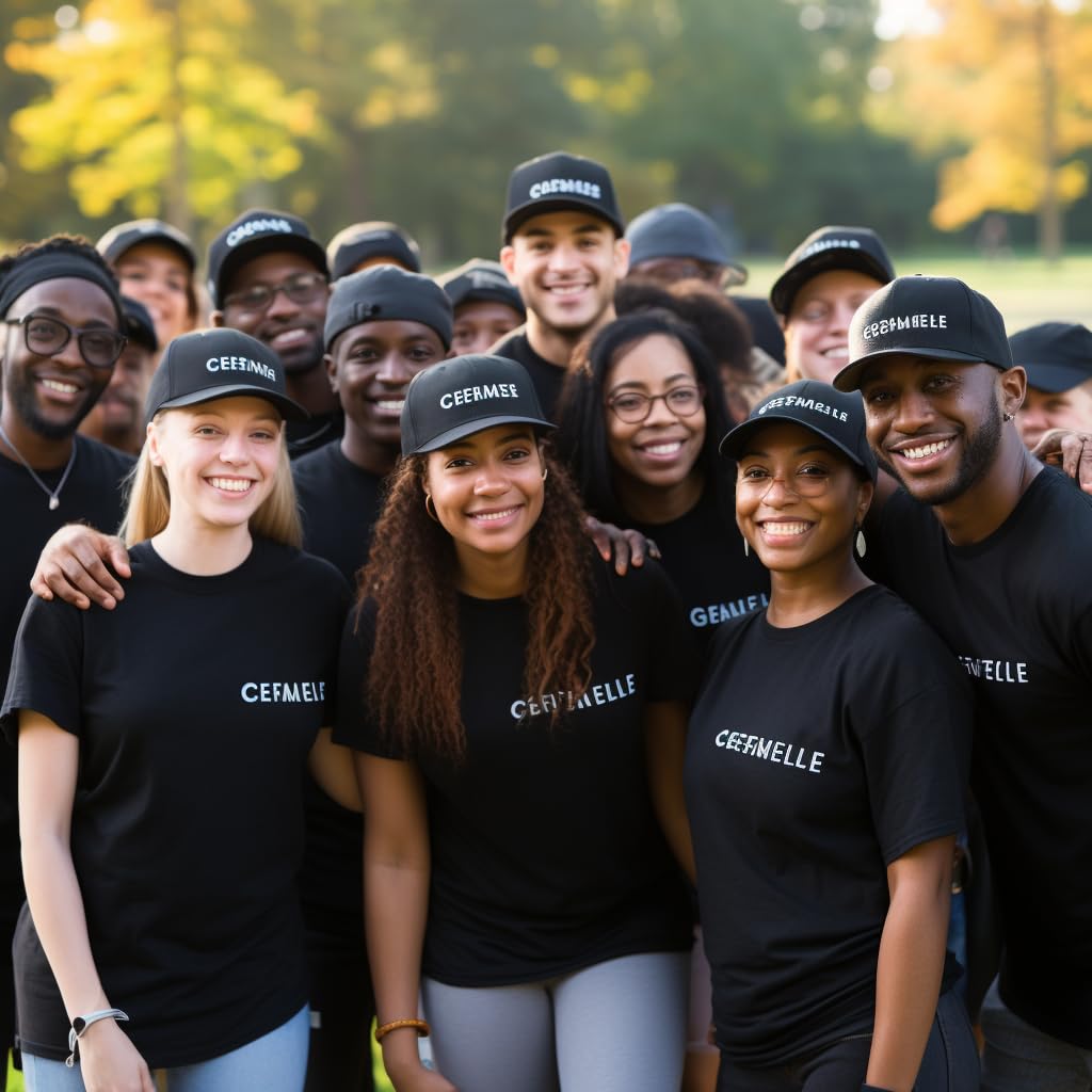 NOBONDO 12 Pack Unisex Baseball Caps - Bulk Wholesale Blank Plain Adjustable Hats for Men & Women - White NOBONDO