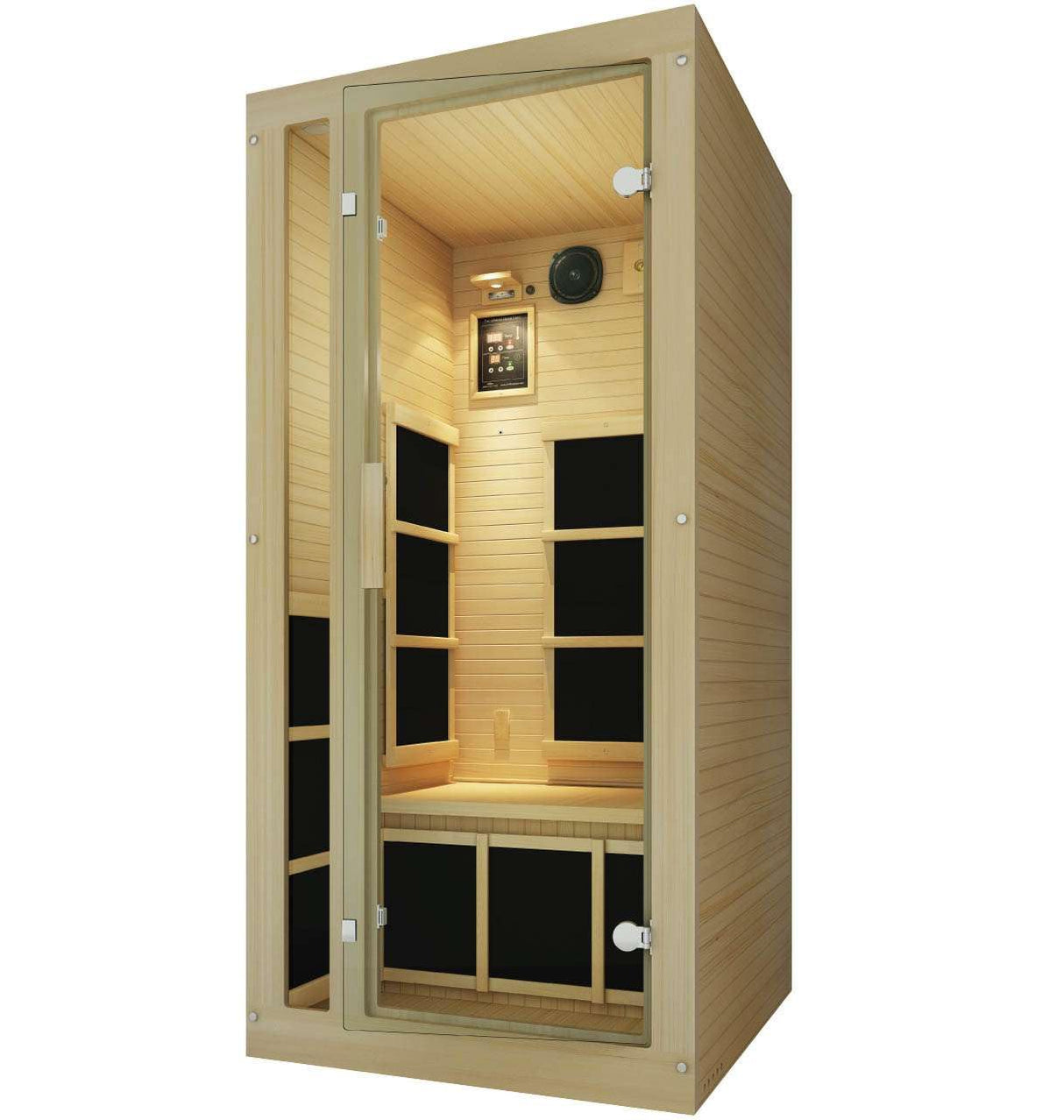 JNH Lifestyles HB1-E Ensi 1 Person Ultra-Low EMF Far Infrared Sauna JNH Lifestyles