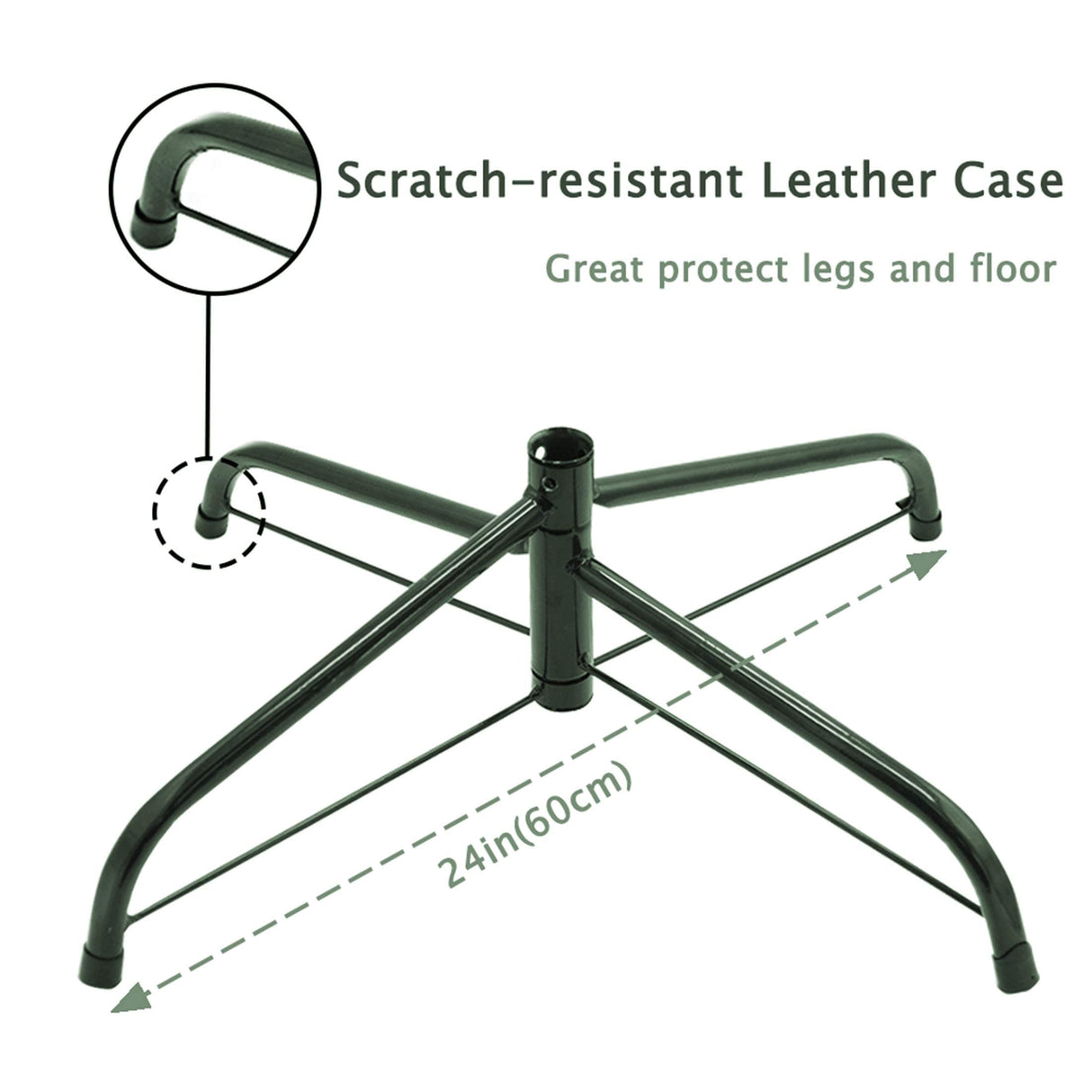 Juegoal 7 ft Pre-Lit Optical Fiber Christmas Artificial Tree, with LED RGB Color Changing Led Lights, Snowflakes and Top Star, Festive Party Holiday Fake Multicolor Xmas Tree with Sturdy Metal Legs Juegoal