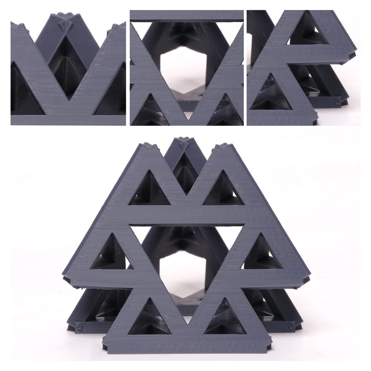 3DHoJor High Speed PLA Filament 1.75mm Grey,3D Printing Filament,1kg Cardboard Spool (2.2lbs), Fit Most FDM 3D Printer,Dimensional Accuracy +/- 0.03 mm,Odor Free, Clog Free, No Brittle Filaments 3DHoJor