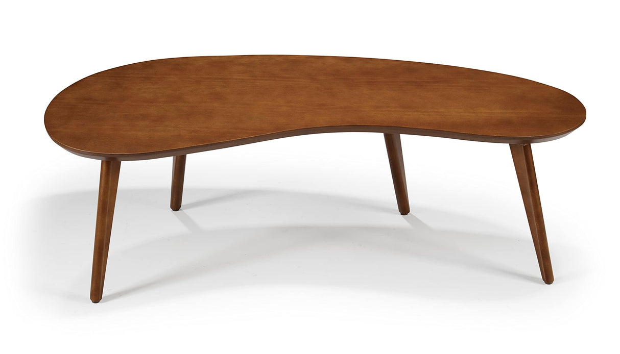 Camaflexi Mid Century Modern Coffee Table, Castanho Camaflexi
