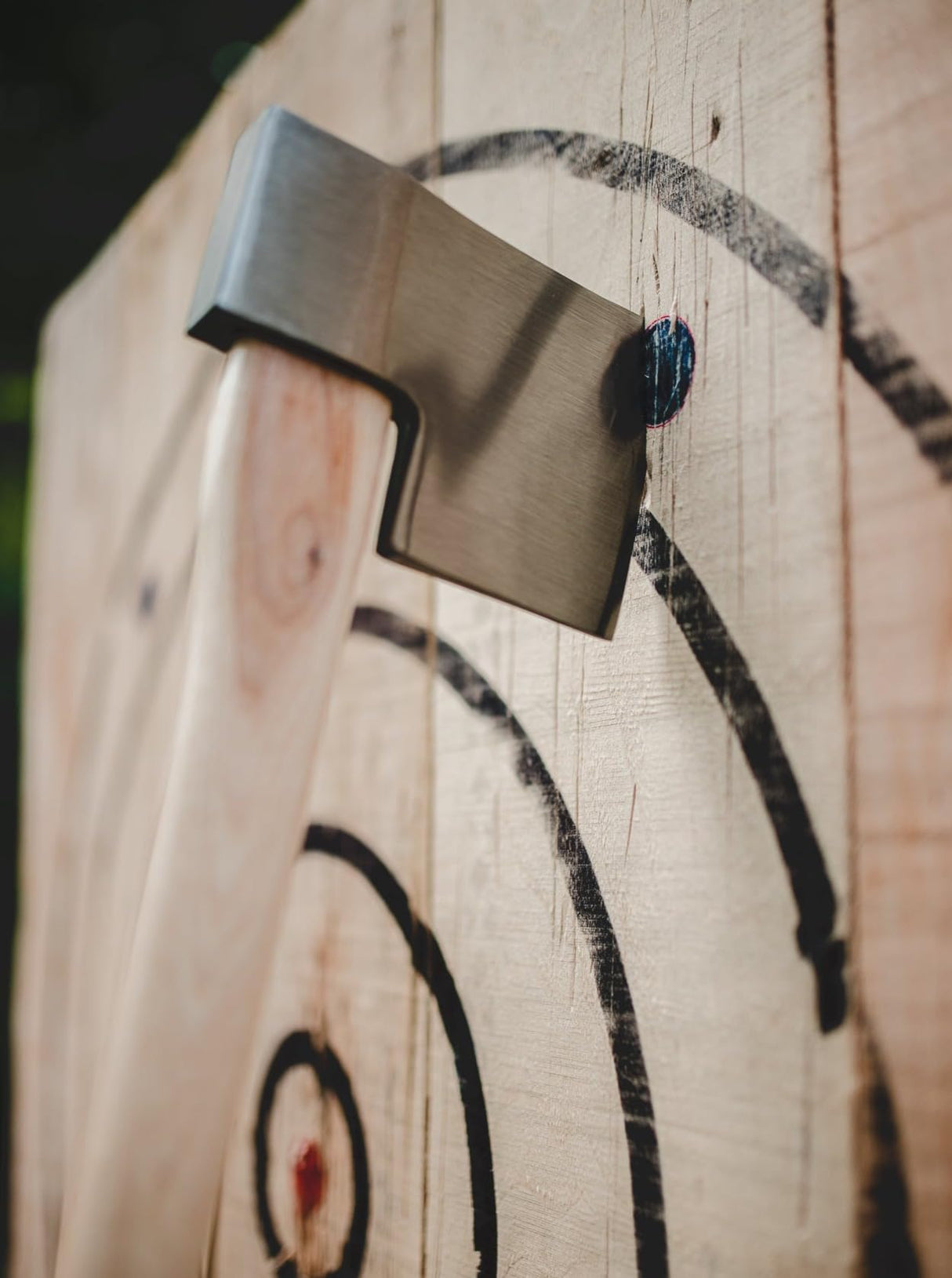 Colossus Big Axe: World Axe Throwing League Premium Competition Throwing Axe with Throwing Hatchet Nylon Sheath and Hickory Wooden Handle WATL