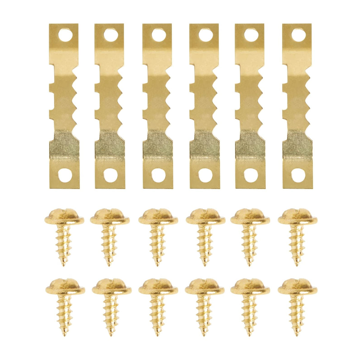 6 Pack White Washed Craft Wood Board Panels with Hardware Included for DIY Signs, Paintings (5 x 5 in) Bright Creations