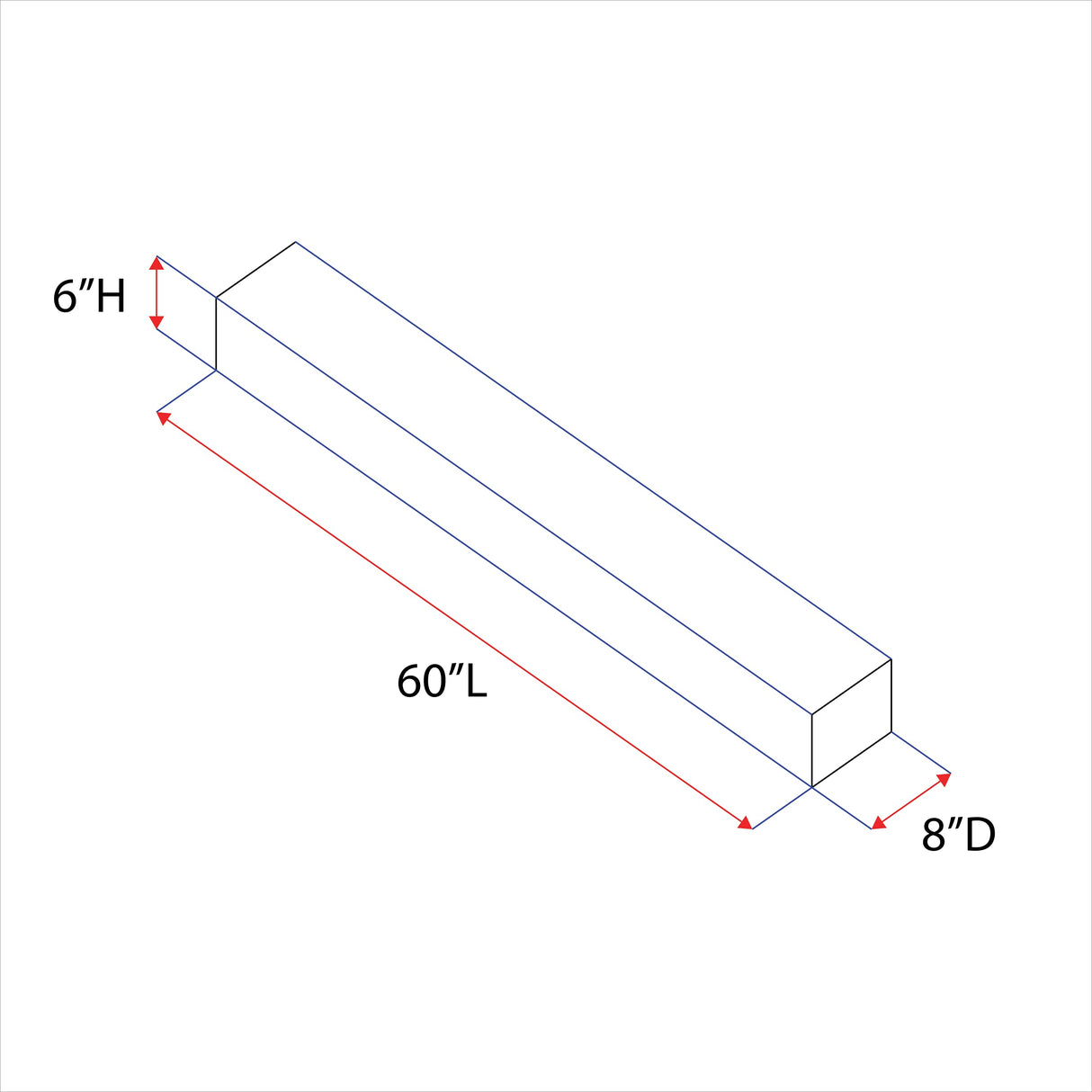 Urbandi 1 tier Fireplace Mantel, Distressed, Rustic, Floating Shelf, Modern, Real Wood. (60Lx6Hx8D, Provincial) Urbandi