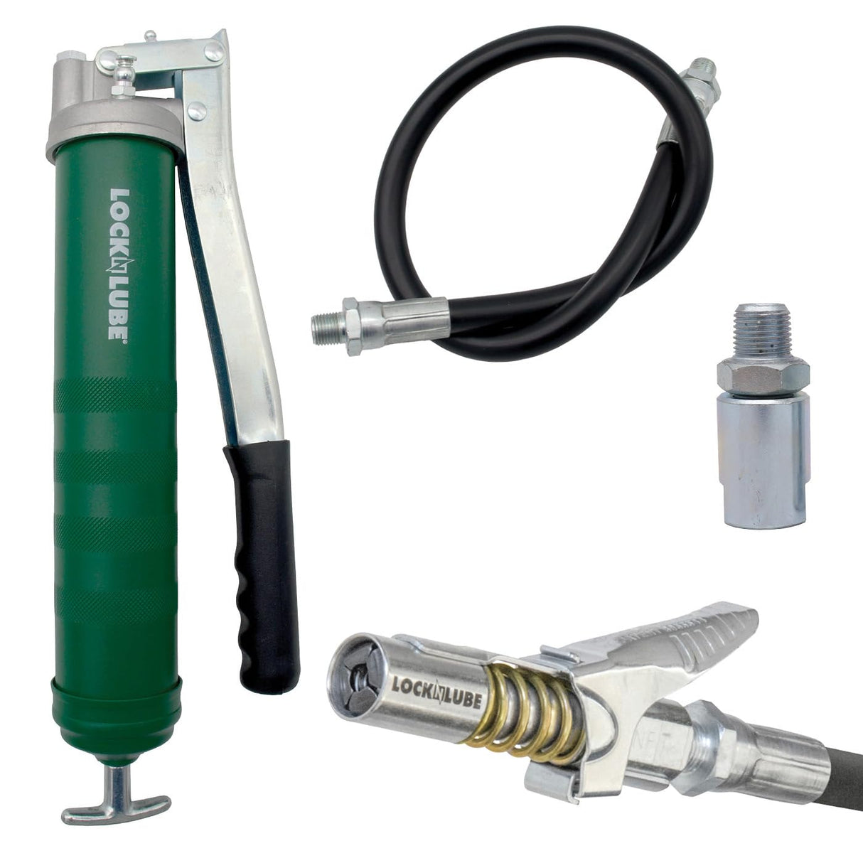 LockNLube Lever Grip Grease Gun LockNLube