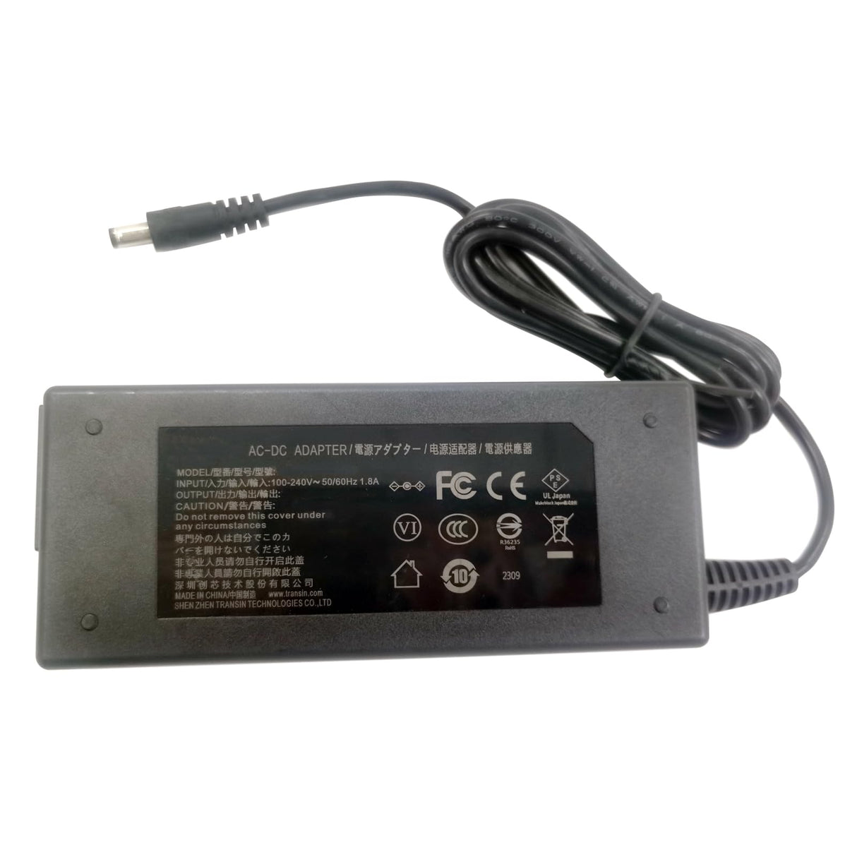 PowerHOOD 13.5 V AC/DC Adapter Compatible with xTool M1 5W and M1 10W MLM-K403-L10 M1 Smart Laser Engraver P1030371-JP 13.5VDC DC13.5V 13.5volt 13.5.0 Volts Switching Power Supply Cord Charger Cable PowerHOOD