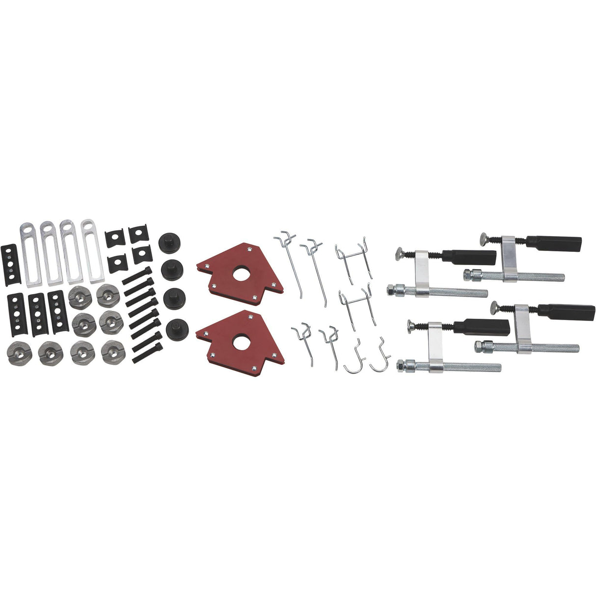 Klutch Mobile Welding Table, Welding Tools Metal Fit-Up Kit With Firm Grip Handle And Heavy-Duty Swivel Casters, Welding Equipment Welding Table Top Klutch