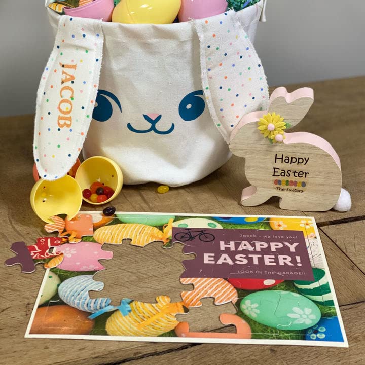 NuFun Activities DIY Transfer Puzzle Maker Kit - Blank White Puzzles to Draw, Print, or Write on. Make Your Own Printable Puzzle NuFun Activities