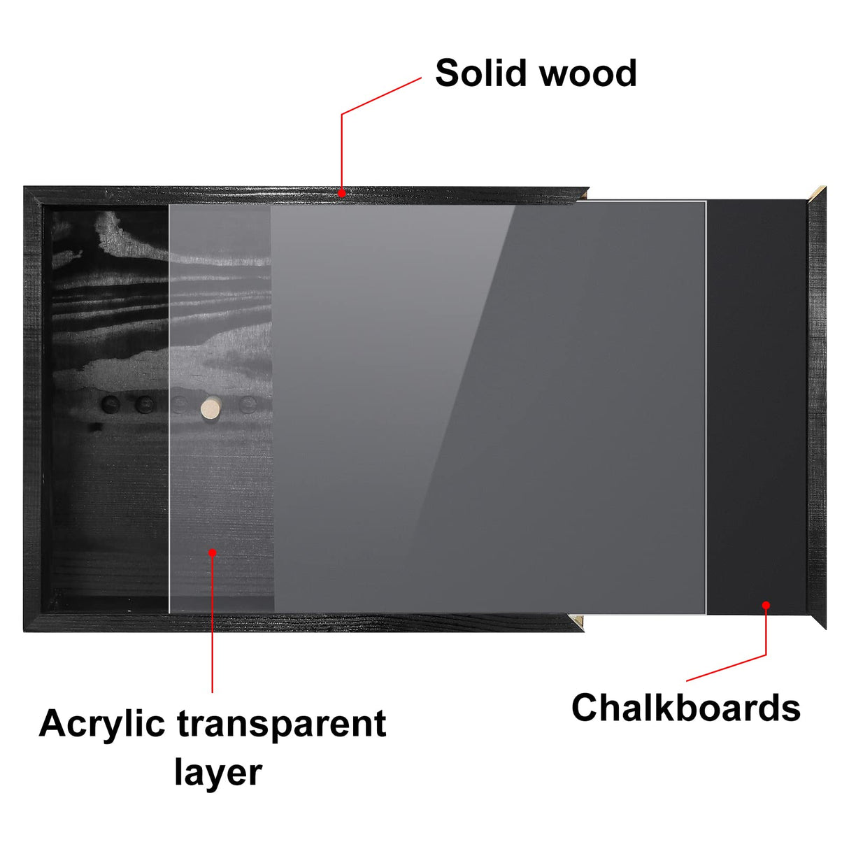 FTUREERA Hidden Gun Safes for Pistols, Concealment Shelf for Pistol Wall Storage, Wooden Gun Rack Furniture Cabinet Shelf, Secret Decor Handgun Box for Home Indoor Picture Frame FTUREERA