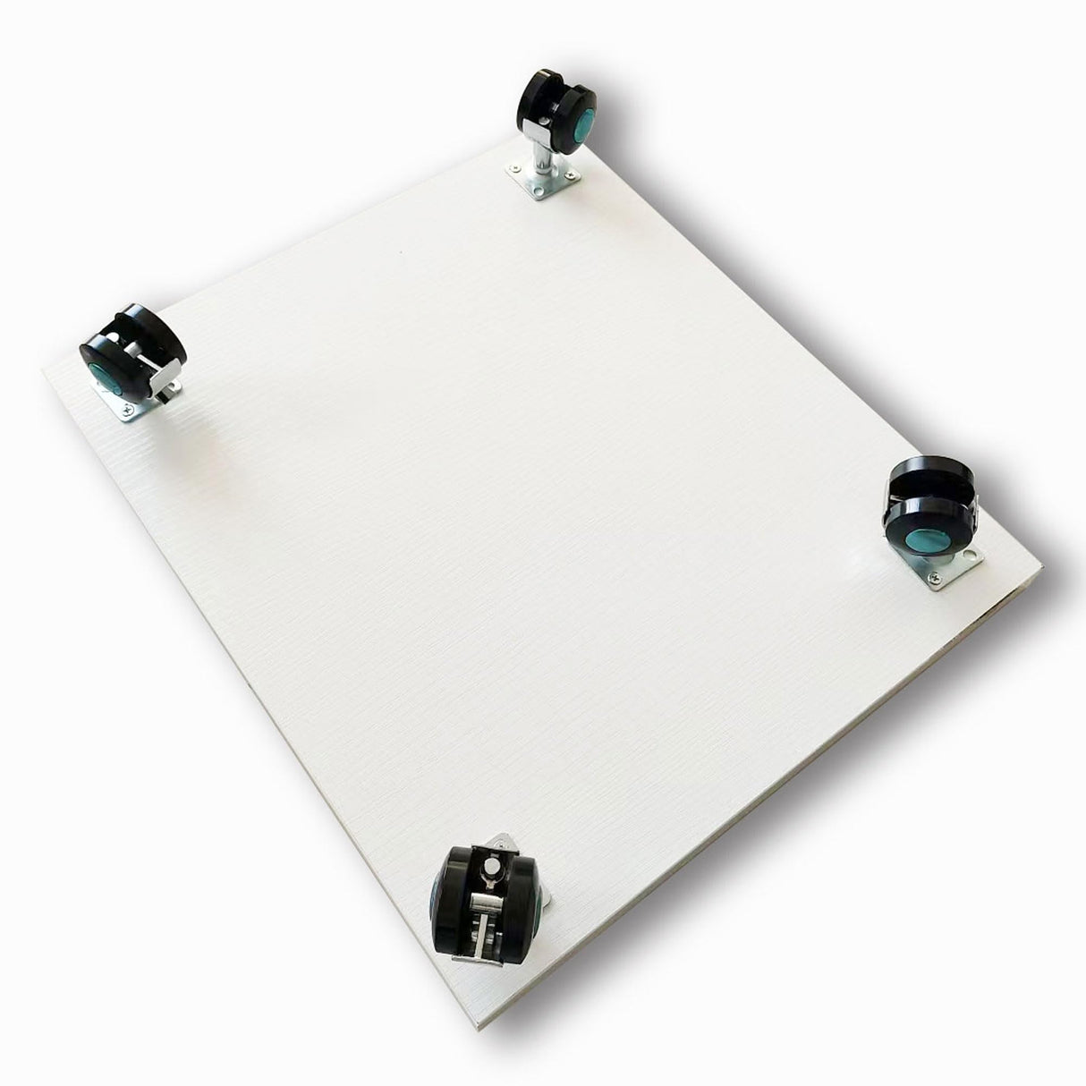 Yoluckea 4-Tier Glass Display Cabinet with Bluetooth LED Light Strip, 1-Door Floor Standing Curio Cabinet with Universal Wheel for Home Office Display, White Glass Bookshelf for Collections, Clear Top Yoluckea