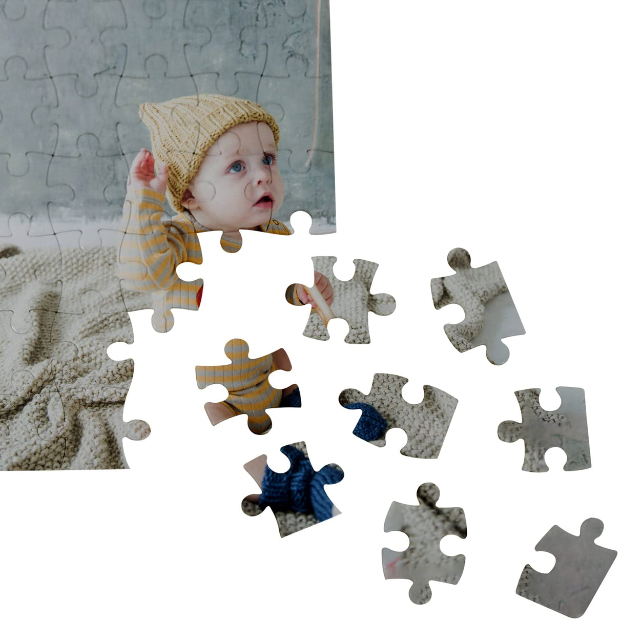 MAIKESUB Sublimation Puzzle Blanks 10 Sets Jigsaw Puzzles 120Pieces MAIKESUB