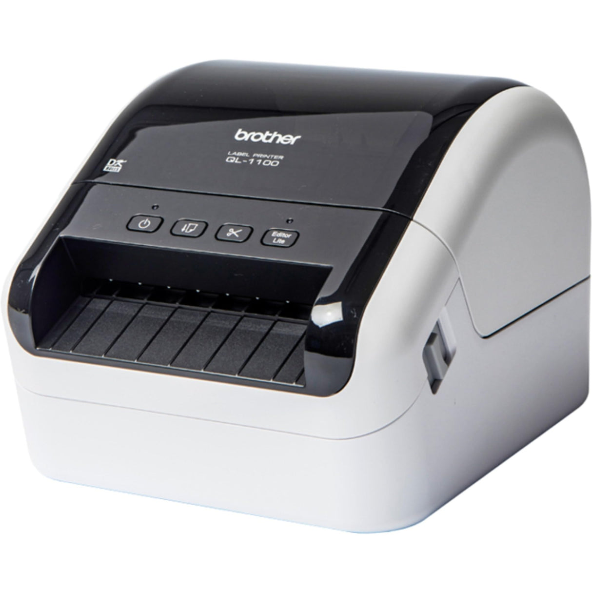 Brother QL-1100 Wide Format, Postage and Barcode Professional Thermal Monochrome Label Printer, Black Brother