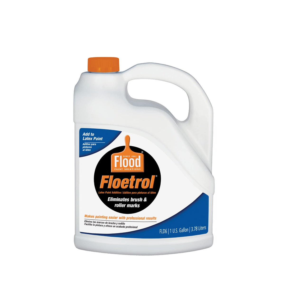 FLOOD/PPG FLD6-04 Floetrol Additive (1 Gallon), 128 Fl Oz (Pack of 1), Assorted Flood/PPG