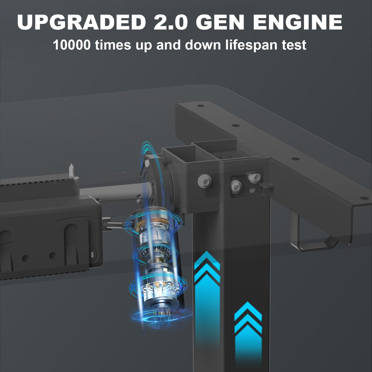 ExaDesk 48 * 24 Inches Electric Standing Desk, Adjustable Height Sit Stand Up Desk with 3 Memory Presets, Motorized Home Office Computer Gaming Workstation Desk, Espresso ExaDesk