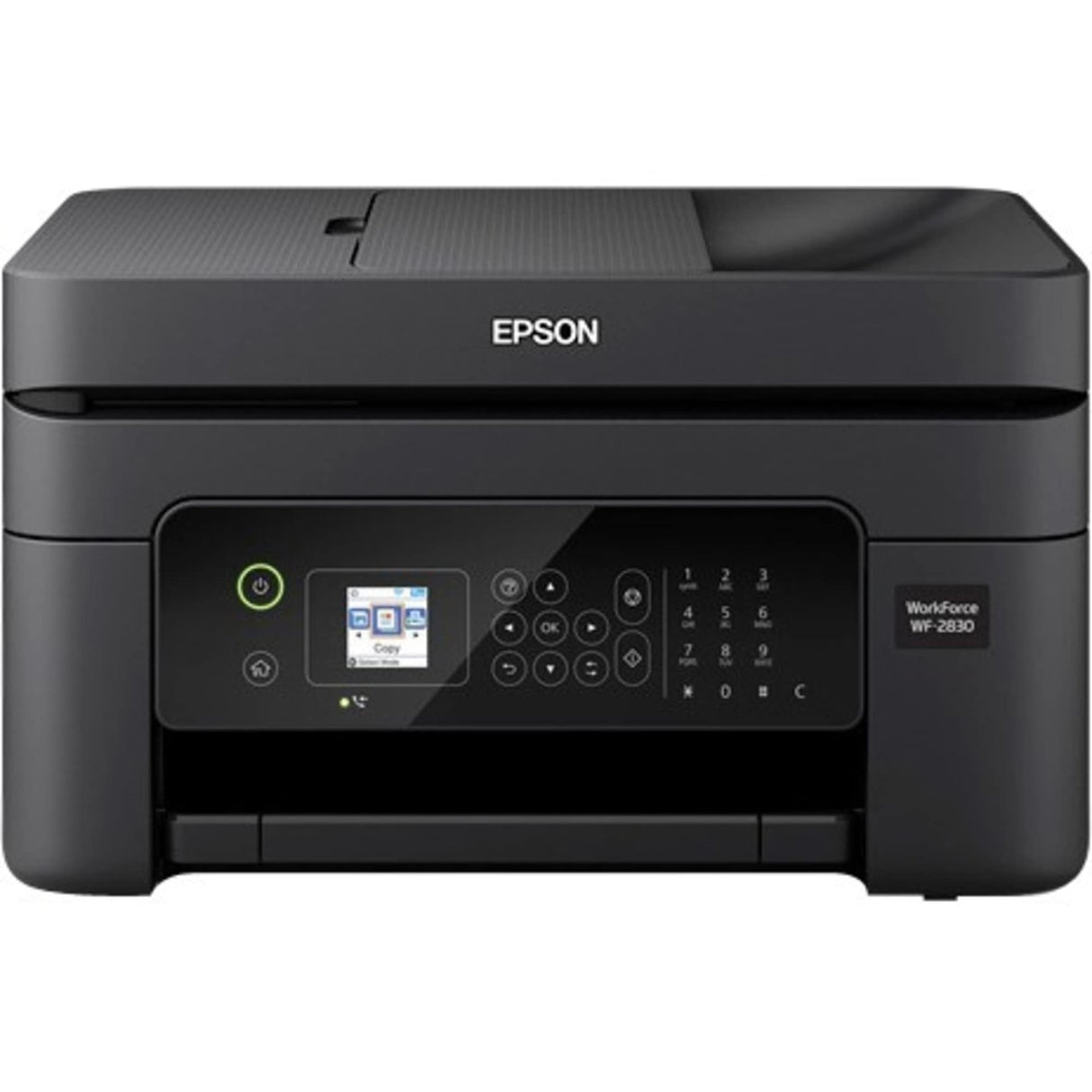 Epson Workforce WF-2930 Wireless All-in-One Printer with Scan, Copy, Fax, Auto Document Feeder, Automatic 2-Sided Printing and 1.4" Color Display Epson