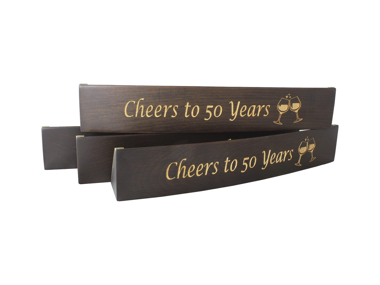 Antochia Crafts Personalized Wooden Rummy Game Set - Oval Shape Custom Racks and Tiles with Case Antochia Crafts