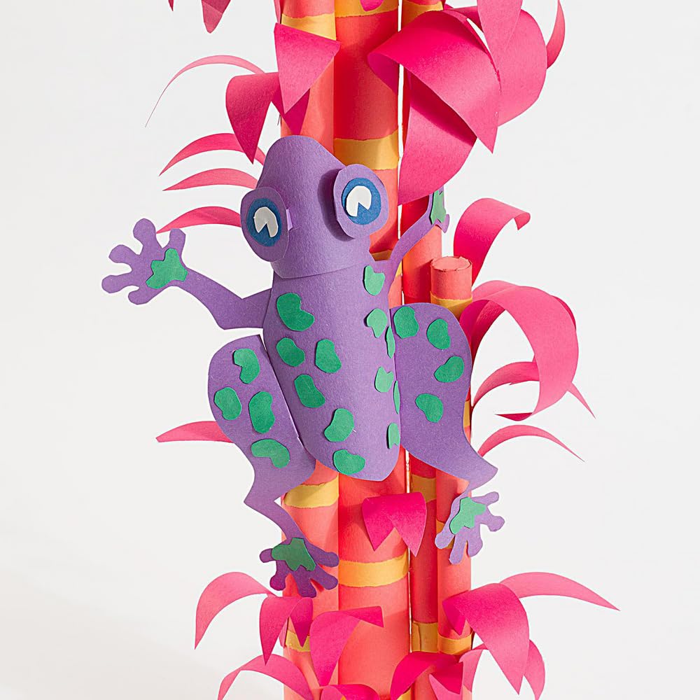 Construction Paper, White, 9 inches x 12 inches, 500 Sheets. Heavyweight Construction Paper, Crafts, Art, Kids Art, Painting, Coloring, Drawing, Creating, Paper, Art Project, All Purpose Paper Colorations