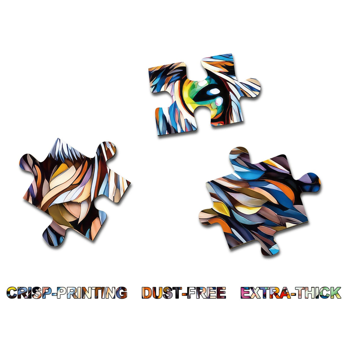 Flower Cat Puzzles for Adults 1000 Pieces, Colorful Art Floral Animal Jigsaw Puzzle, Beautiful Plant Garden Challenging Puzzles for Adults BBOLDIN