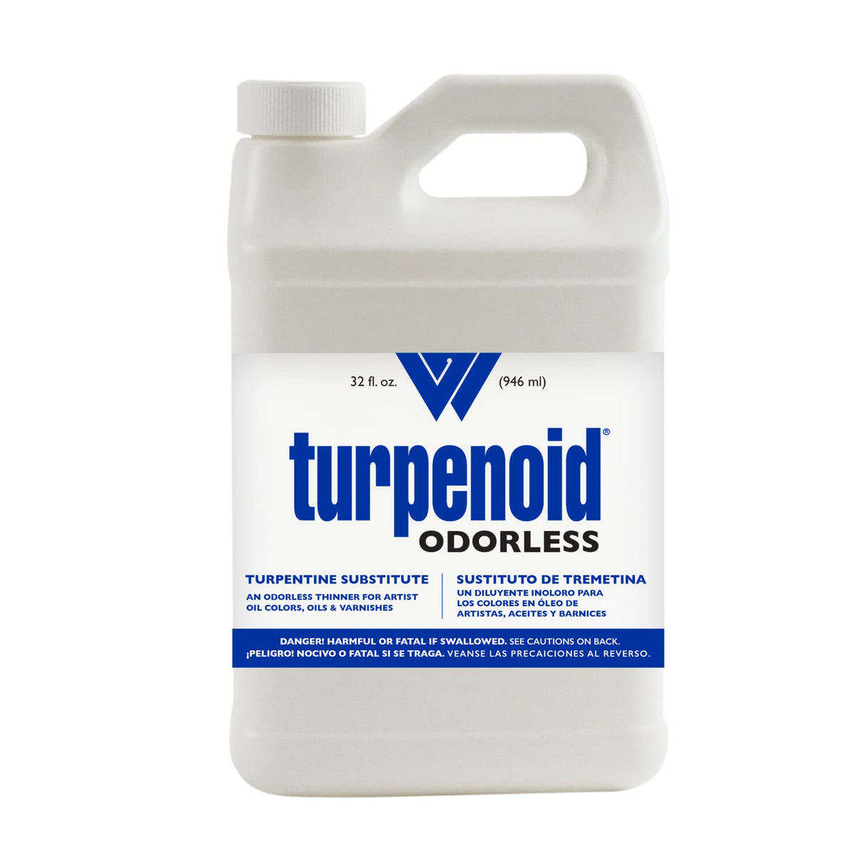 Turpenoid Hypo-Allergenic Turpentine Substitute, 1 qt, Odorless WEBER