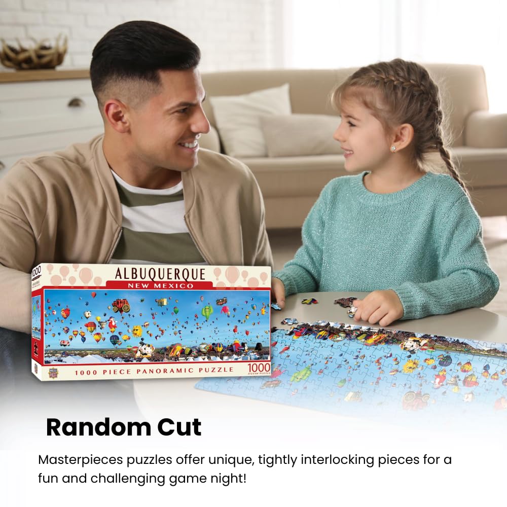 MasterPieces Cityscape Panoramics 1000 Puzzles Collection - Las Vegas 1000 Piece Jigsaw Puzzle Masterpieces