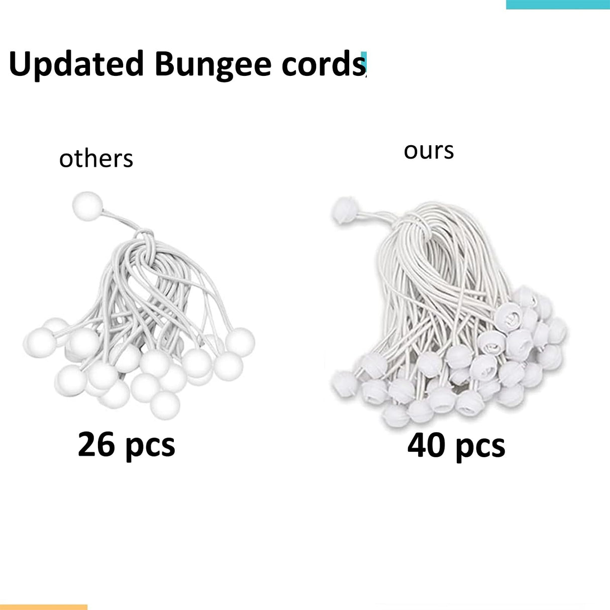 FORALEBEN Carport Replacement Canopy Cover for 10' x 20' Car Tent Top Garage Shelter Cover Tarp with Ball Bungees (Only Top Cover, Frame Not Include) Ginger FORALEBEN