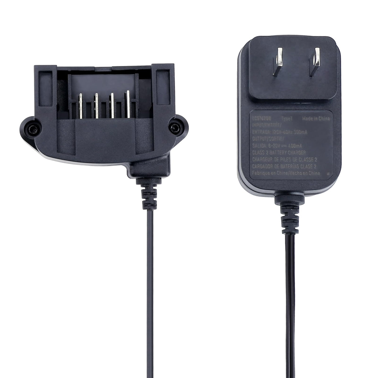 LCS1620B Compatible with Black and Decker 20V Lithium Battery Charger, Compatible with Black & Decker 12V 20V Battery LBXR20 LBXR20-OPE LBX4020 LB2X4020 ELEFLY
