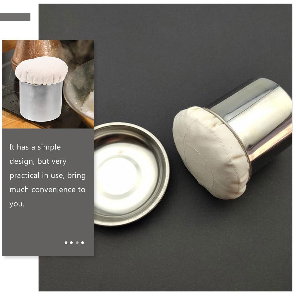 PRETYZOOM 2pcs Pancake Grease Brush Oil Wiping Tool Home Oil Mop Bbq Oil Applicator Spreading Oil Brushes Practical Oil Mop Multifunctional Oil Spread Oil Spreader for Cooking Sauce Cloth PRETYZOOM