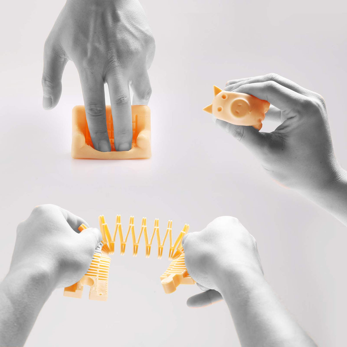 SainSmart TPU 1.75mm 92A Flexible TPU 3D Printer Filament, Dimensional Accuracy +/- 0.04 mm, 1KG Spool, Soft Pink SainSmart