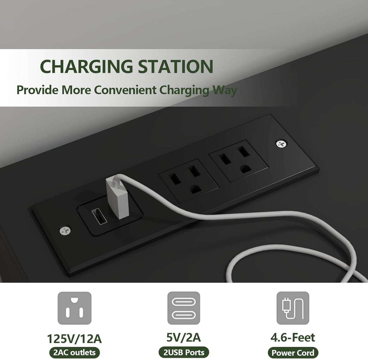 Loomie 9 Drawer Dresser for Bedroom with LED Lights & Power Outlet, Large 63" Black Dressers & Chest w/Deep Drawers, Triple Wide Dresser TV Stand for TVs up to 75",Dressers Organizer w/3 Open Cubbies Loomie