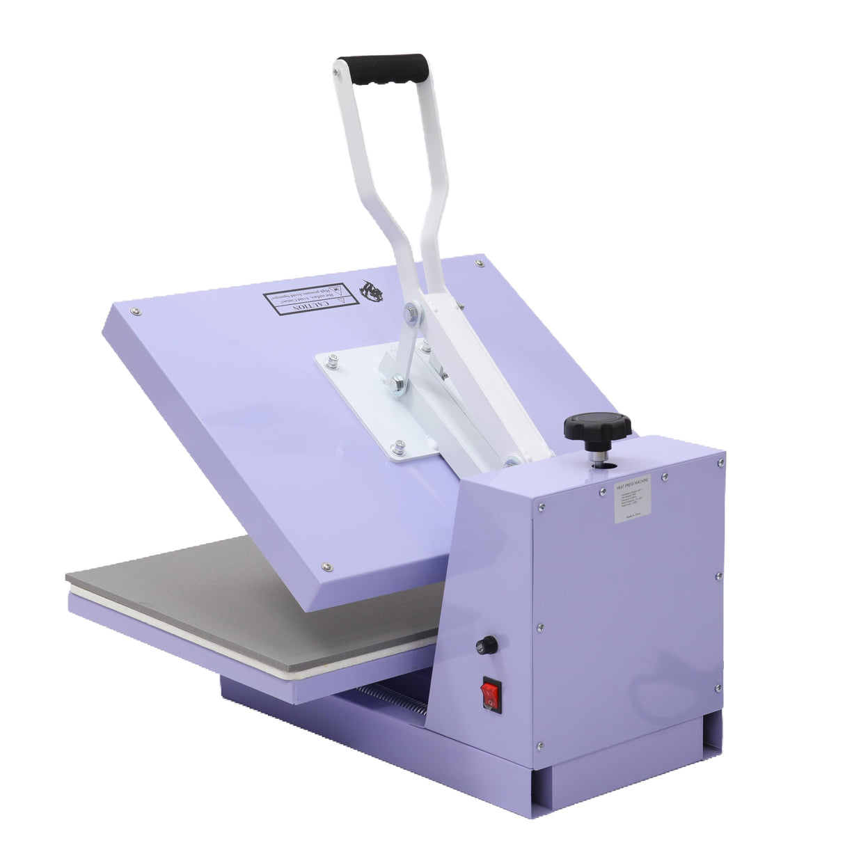 16x24 Heat Press, Digital Professional Press Machine, Fast Heating, Industrial Quality with Adjustable Pressure Industrial Digital Heat Transfer Machine for T-Shirt, Purple EliteEdge