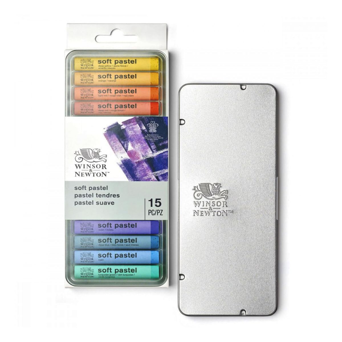 Winsor & Newton Professional Soft Pastels, Set of 15 Winsor & Newton