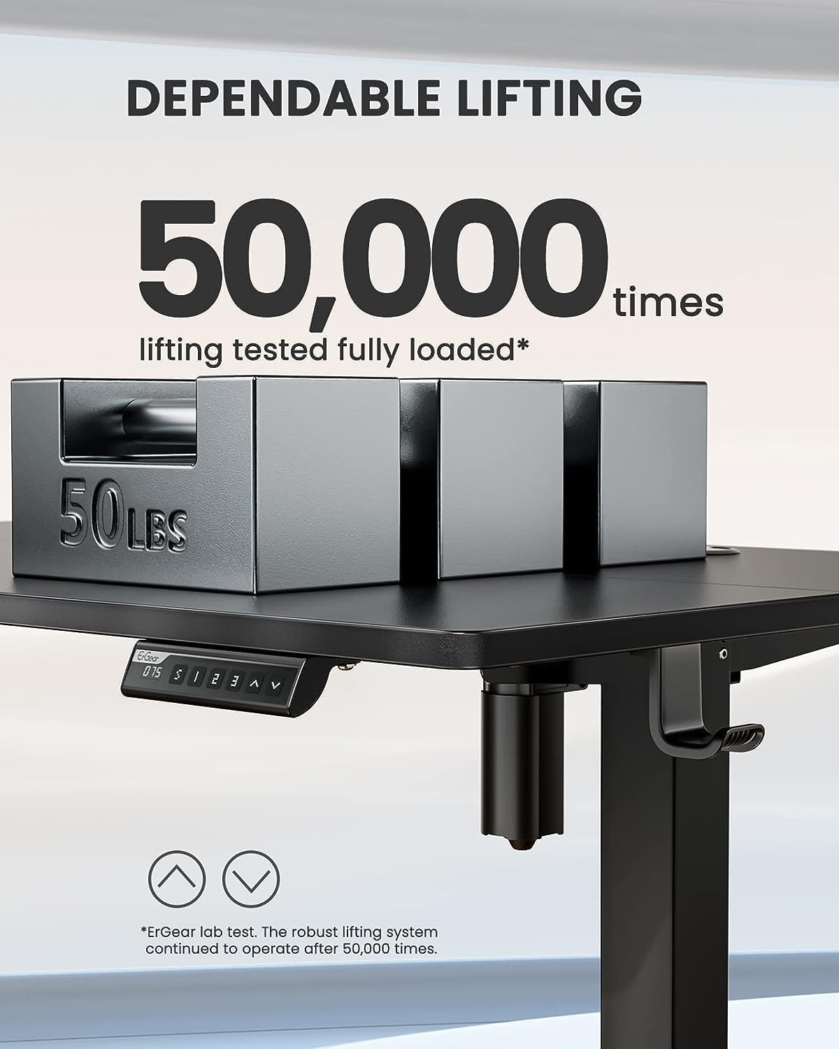 BW BEST WAY Height Adjustable Electric Standing Desk, Sit Stand up Desk, Memory Computer Home Office Desk with Two-Piece Desktop (Black, 48 * 24 Inch) BW BEST WAY