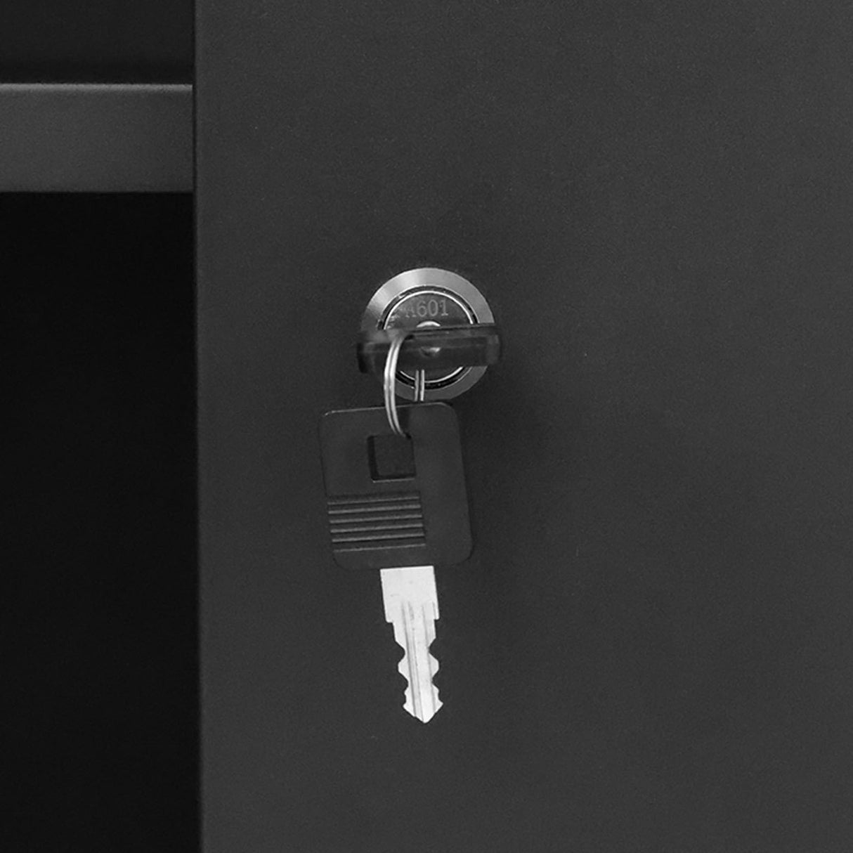 Torin 6 Piece Garage Cabinets Storage System: Includes Steel Cabinets, Drawers, Rolling Chest and Pegboard, Garage Workbench with Storage - Perfect for Organizing Garage and Tools, Black Torin