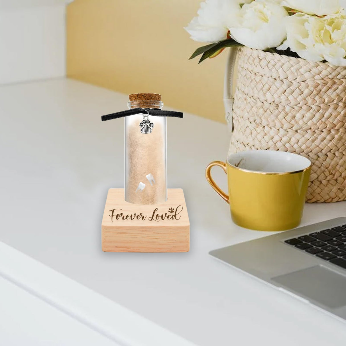 Custom Pet Fur Memorial Gifts,Pet Fur Keepsake Jar Personalised Pet Photo Gift,Dog Cat Pet Tooth Box Pet Keepsake,Dog Memorial,Loss of Pet ,Cat Keepsake Gift,Pet Remembrance,Pet Lovers Gifts (style 5) Liannan