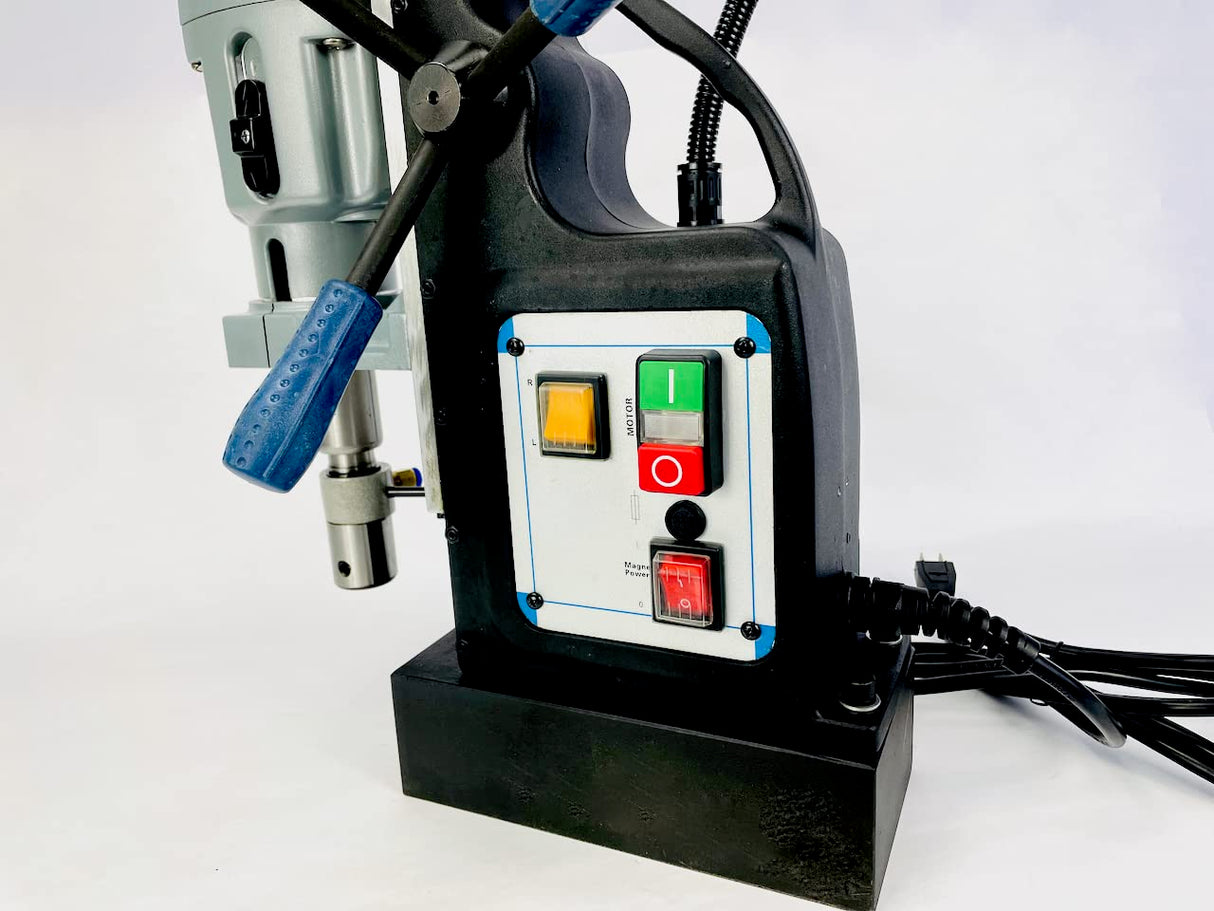 NEW! BLACK BRM-60A-B - BLUEROCK Tools Magnetic Drill - Mag Drill Typhoon Model BLUEROCK