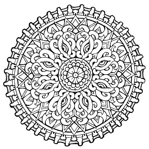 Creative Haven Magical Mandalas Coloring Book: By the Illustrator of the Mystical Mandala Coloring Book (Adult Coloring Books: Mandalas) Dover Publications