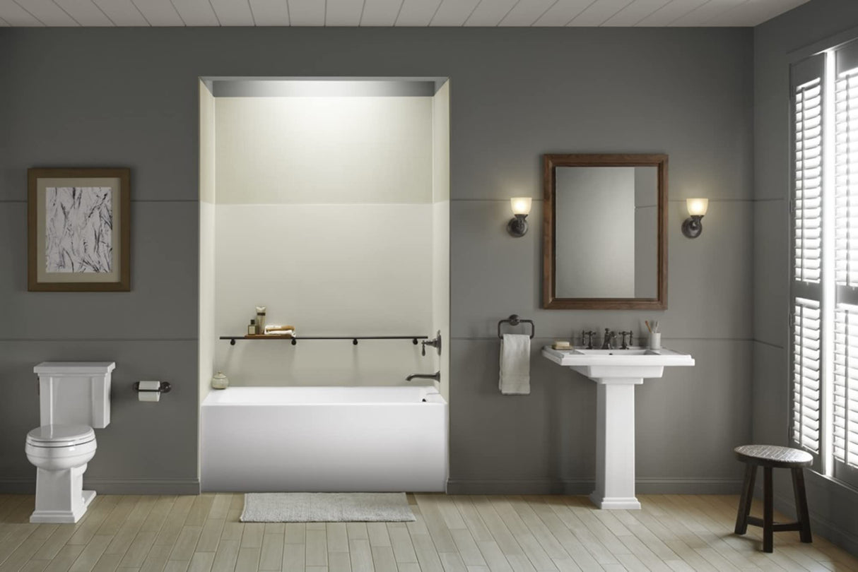 UNDERSCORE® 60X32 IA BATH, RH White KOHLER