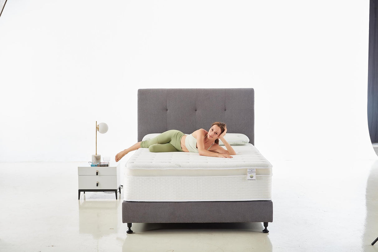 Full Size Mattress - 16 Inch Cool Memory Foam & Spring Hybrid Mattress with Breathable Cover - Comfort Plush Euro Pillow Top - Rolled in a Box - Oliver & Smith OLIVER & SMITH SINCE 1921