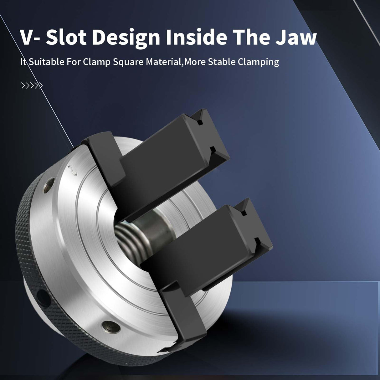 3-1/4 inch 2-Jaws Pen Drilling Wood Lathe Chuck with 1" X 8TPI Headstock Thread, Dedicated Reversible Self-Centering Pen Drilling Lathe Chuck for Woodturning Pen Turning Lathe NNBWKIXI