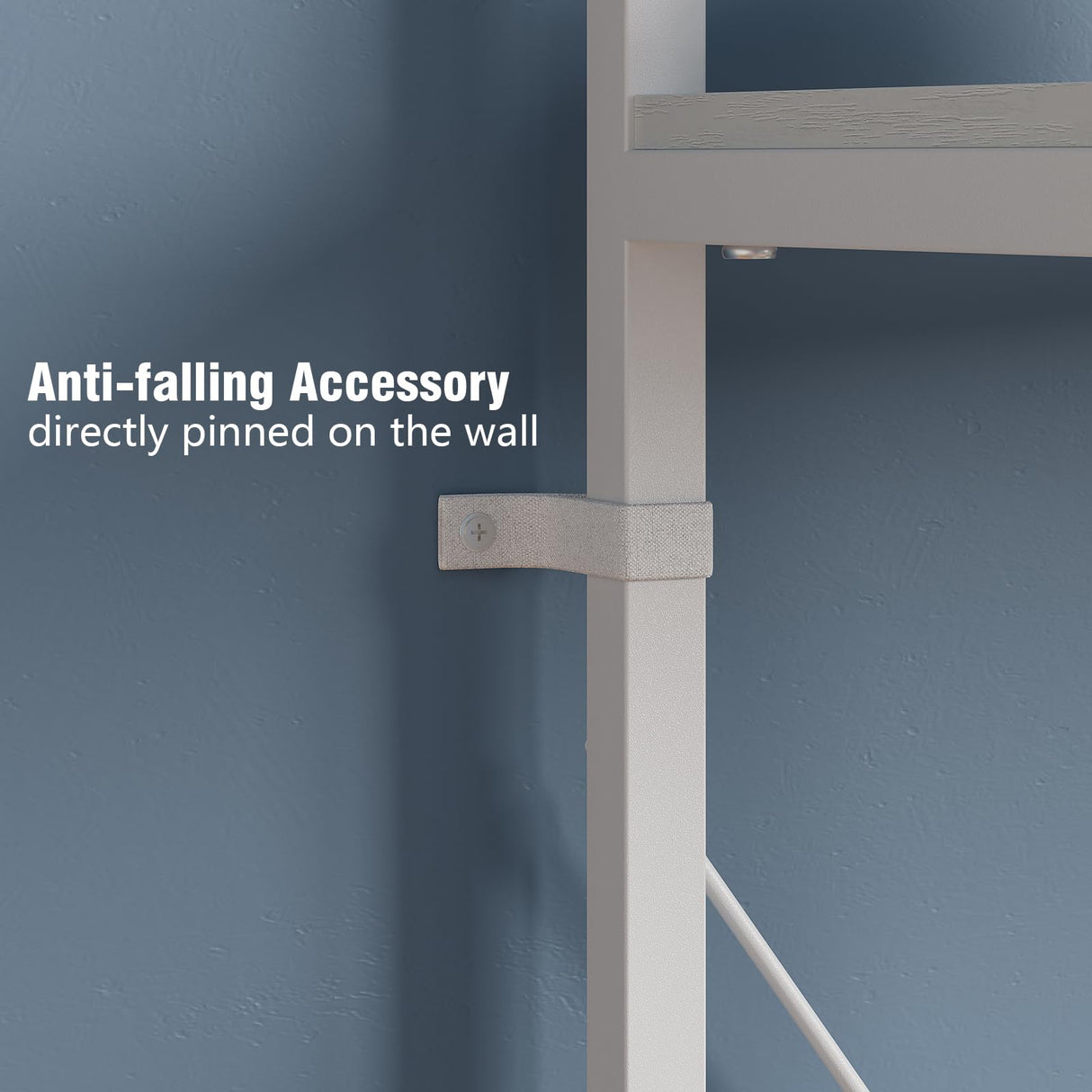 Tohomeor Bookshelf 5 Tier Deformable Corner Bookcase Free Standing Modern Industrial Book Storage Display Book Shelf for Bedroom Living Room Study Room Office (White) Tohomeor