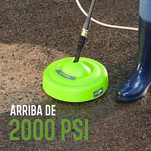 Greenworks 11" Surface Cleaner Universal Pressure Washer Attachment Greenworks