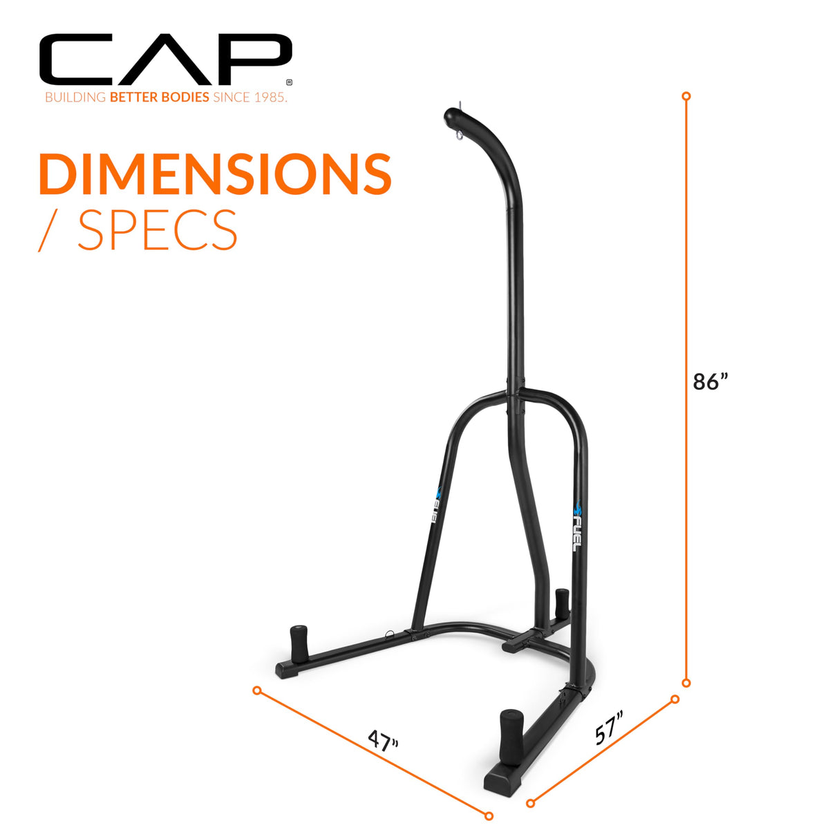 Fuel Pureformance Heavy Bag Stand - Black Fuel Pureformance