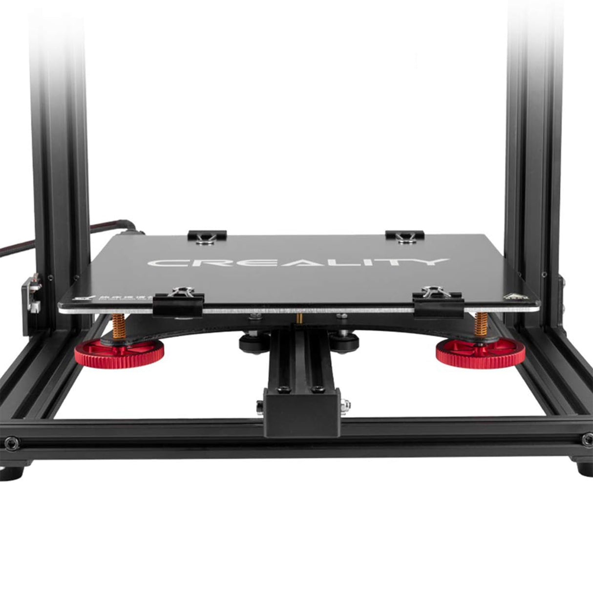 Official Creality 4Pcs Metal Leveling Nuts and 4Pcs Springs Upgraded Set for Ender 3/3 Pro/3 V2/Ender 3 Neo/Ender 3 V2 Neo/Ender 3 S1/Ender 3 S1 Pro Ender 5 Plus 3D Printer Hand Twist Nuts Set Creality