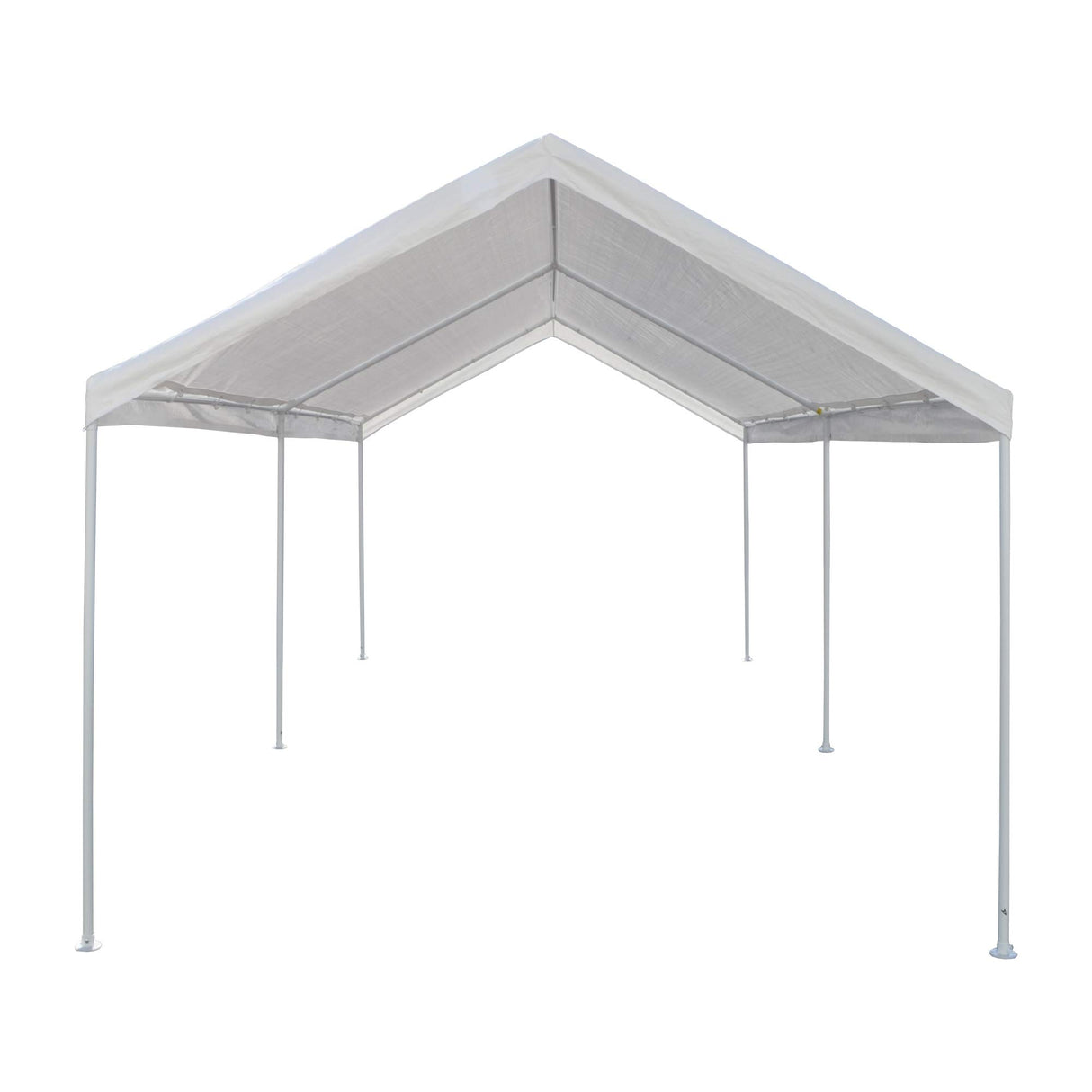 Caravan Canopy Domain Pro 150 10' x 15' Carport Shelter, White Caravan Canopy