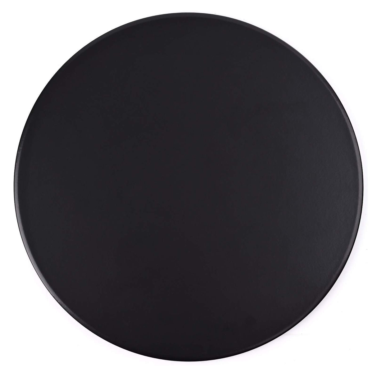 Menesia 12 Inch Black Non-stick Ceramic Pizza Stone Pan, Round Oven Baking and Cooking Stone for Ovens & Grill & BBQ menesia