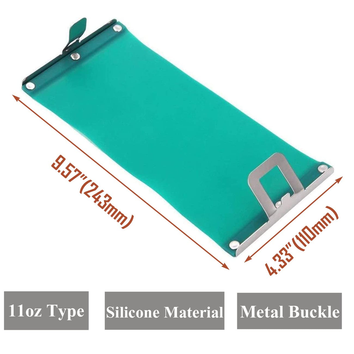 INTSUPERMAI Sublimation Rubber Clamp Sublimation Silicone Mug Wraps for Latte/Mug for 3D Sublimation Transfer Machine or Home Baking Oven (11oz) INTSUPERMAI