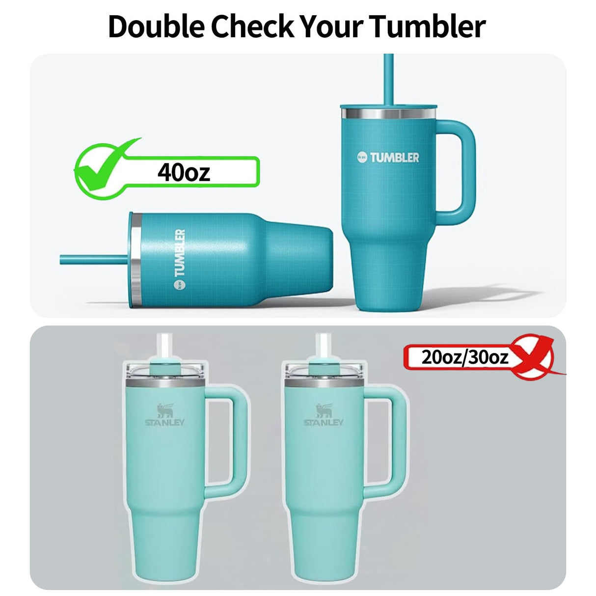 33Pcs Acrylic Sublimation Blanks Bulk Set for Personalized Name Plate for Stanley 40 oz Tumbler, DIY Keychain Crafting, Personalized Xmas Tree Ornament etc(3 Styles) BCWW