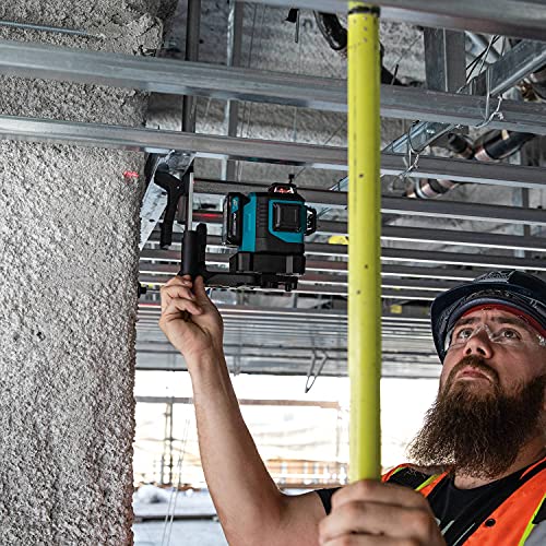 Makita SK700DNAJ 12V max CXT® Lithium-Ion Cordless Self-Leveling 360° 3-Plane Red Laser Kit (2.0Ah), Class II, 635 nm, <2 mW Makita